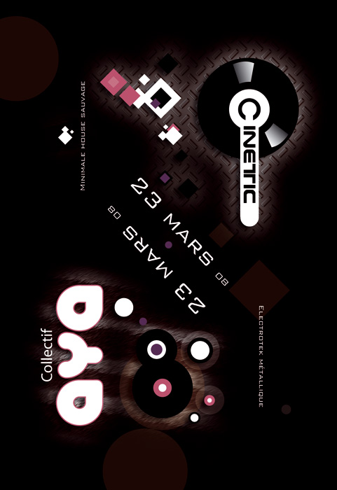Flyer Collectif AYA / Cinetic